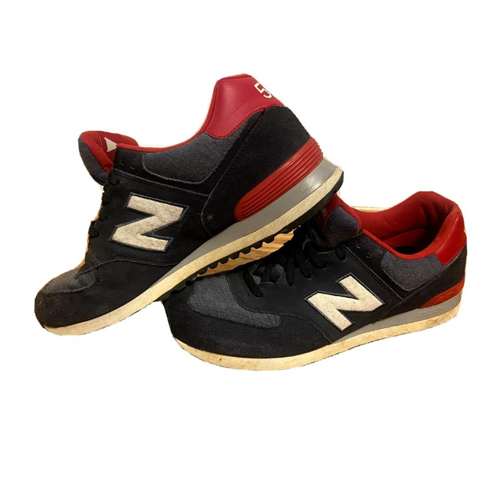 Size 11 - New Balance 578 Blue/Red Good Condition